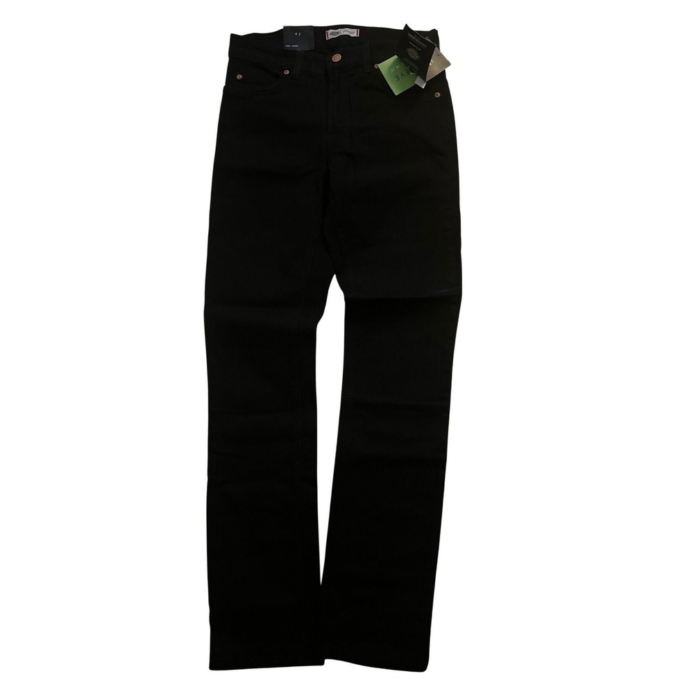 Dickies Womens Perfect Shape Denim Straight Leg Jeans Black FD146RBK2R 2/26‎ Reg